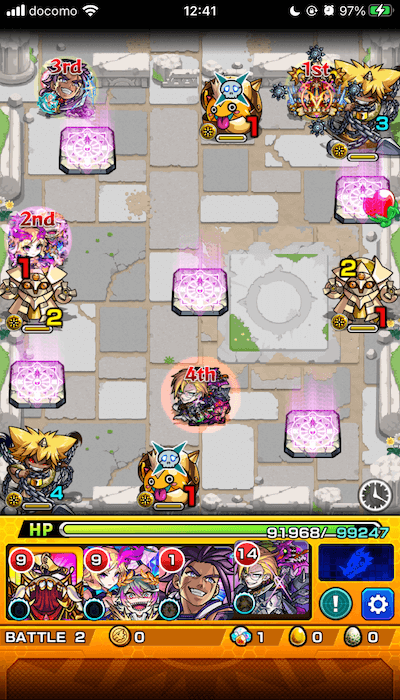 モンストクルーディルステージ2