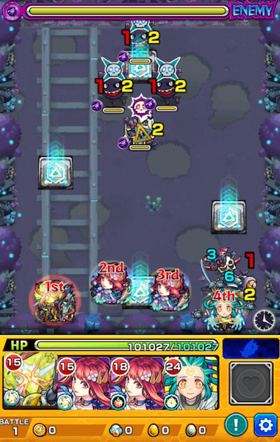 キングクロッチ ステージ1