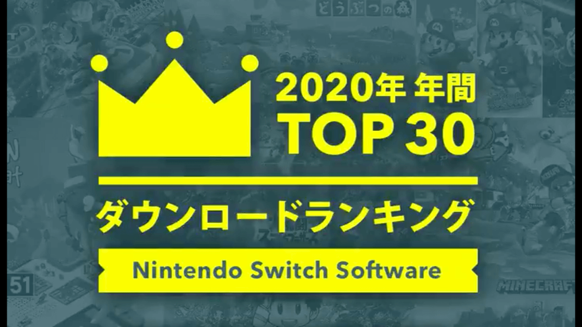 任天堂が年の年間dlランキングを公開 スイッチで一番売れたのはあのゲーム Appbank 任天堂が年の年間dlランキングを公開 スイッチで一番売れたのはあのゲーム Appbank