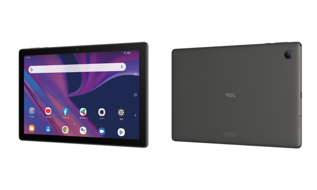 【テレビ電話に】10.1インチAndroidタブレット『TCL TAB 10s』がauから発売！税込24,992円から【Wi-Fiモデル】