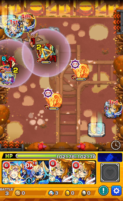 モンストワイバーンステージ3