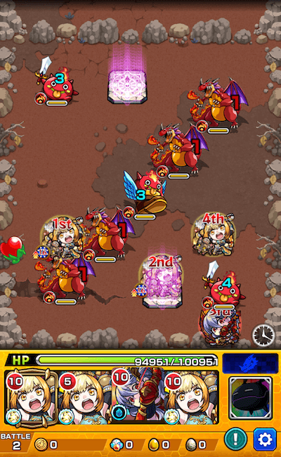 究極 弓虎姫 ステージ3