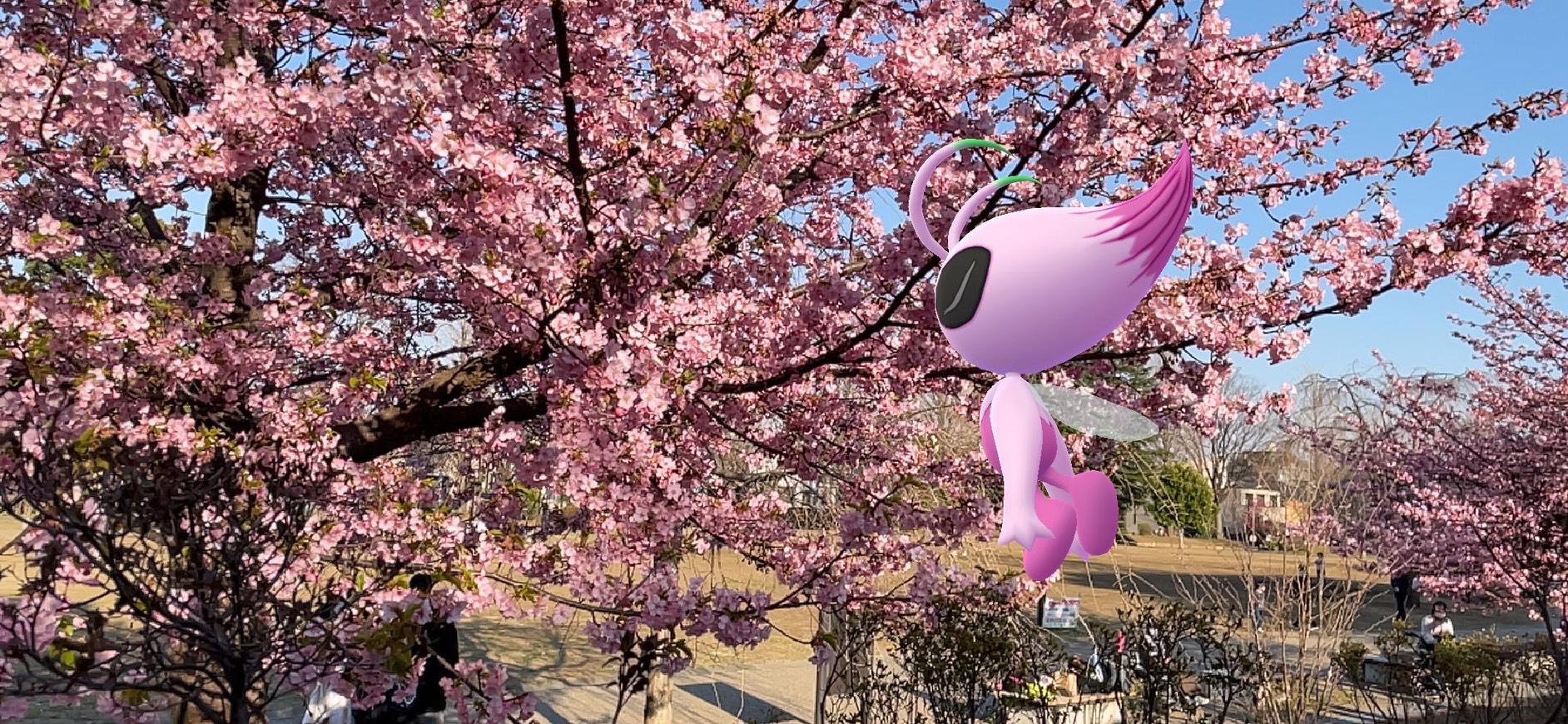 ポケモンgo ポケモンたちとお花見を楽しんできました 桜xポケモン 最強の可愛さ Appbank