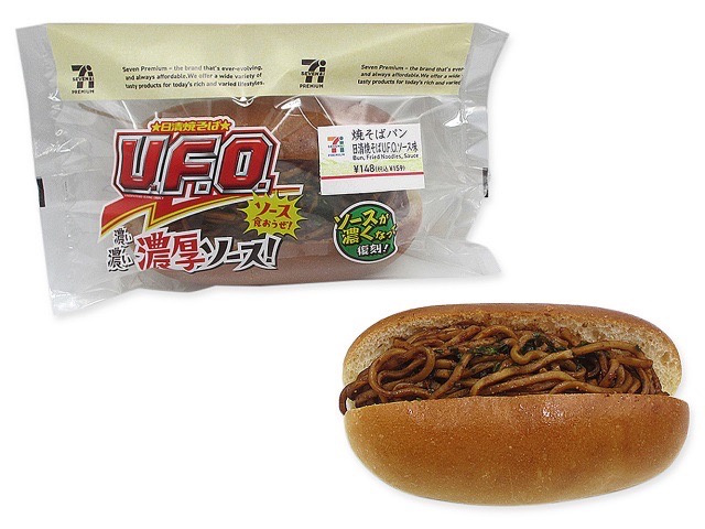 焼そばパン　日清焼そばＵ．Ｆ．Ｏ．ソース味