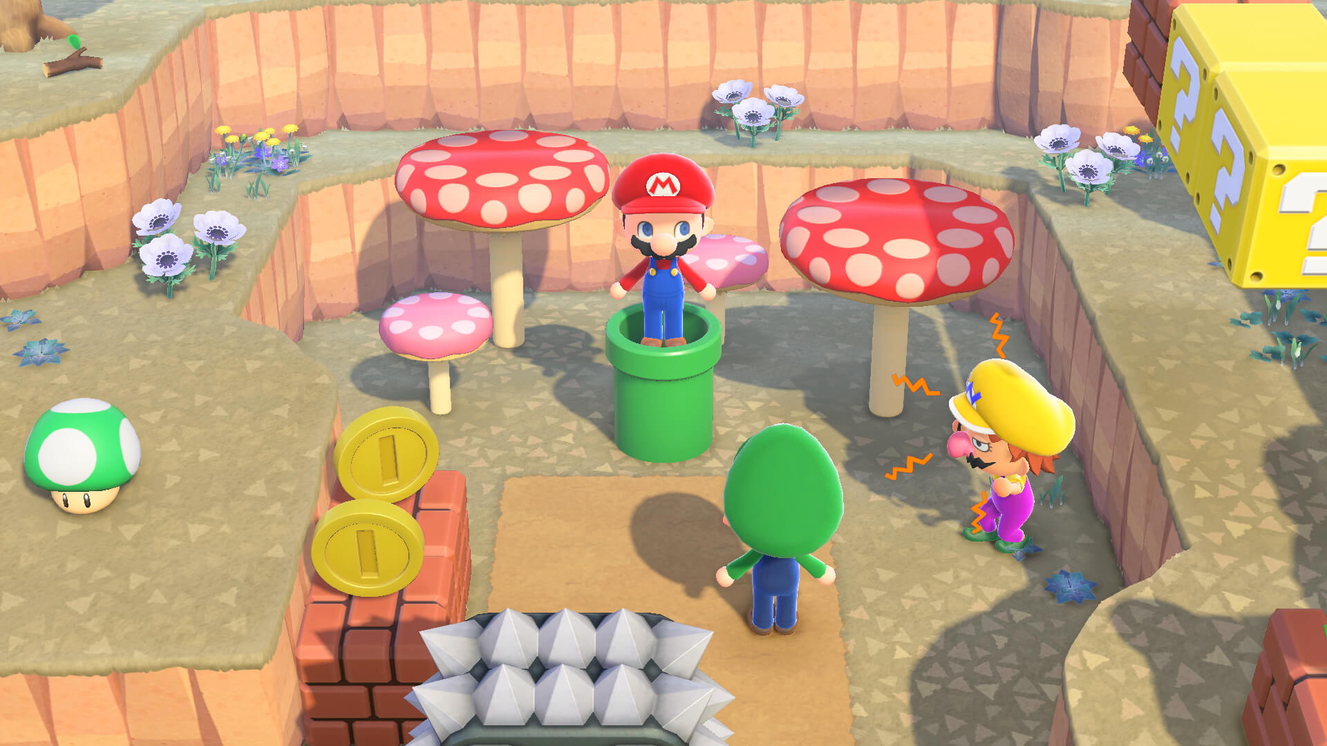 【あつ森】マリオ家具が本日配信! どかんが島作りの革命に。力作揃いなみんなの反応まとめ