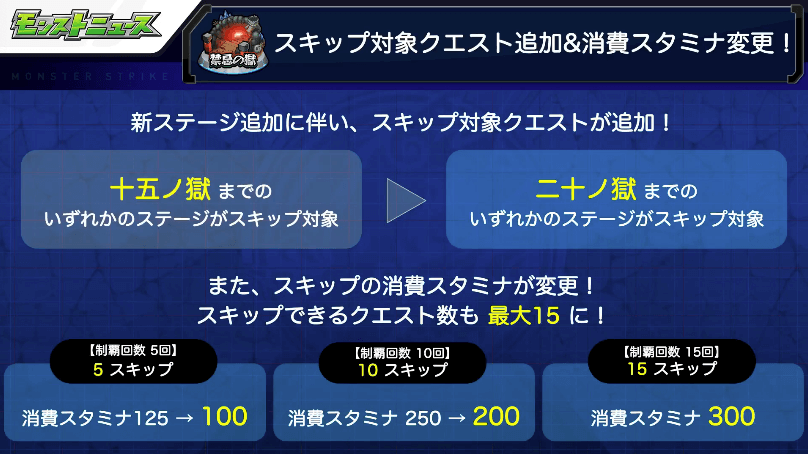 １１スキップ対象クエストが追加