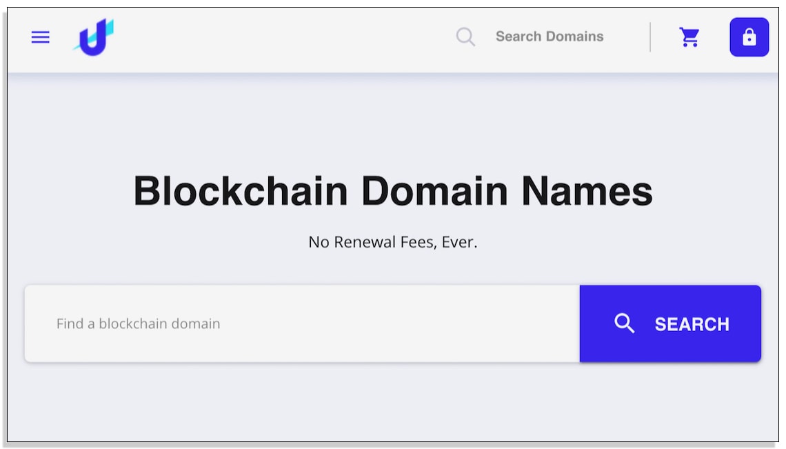 アンストッパブルドメインズ、仮想通貨ドメイン、暗号資産ドメインを検索