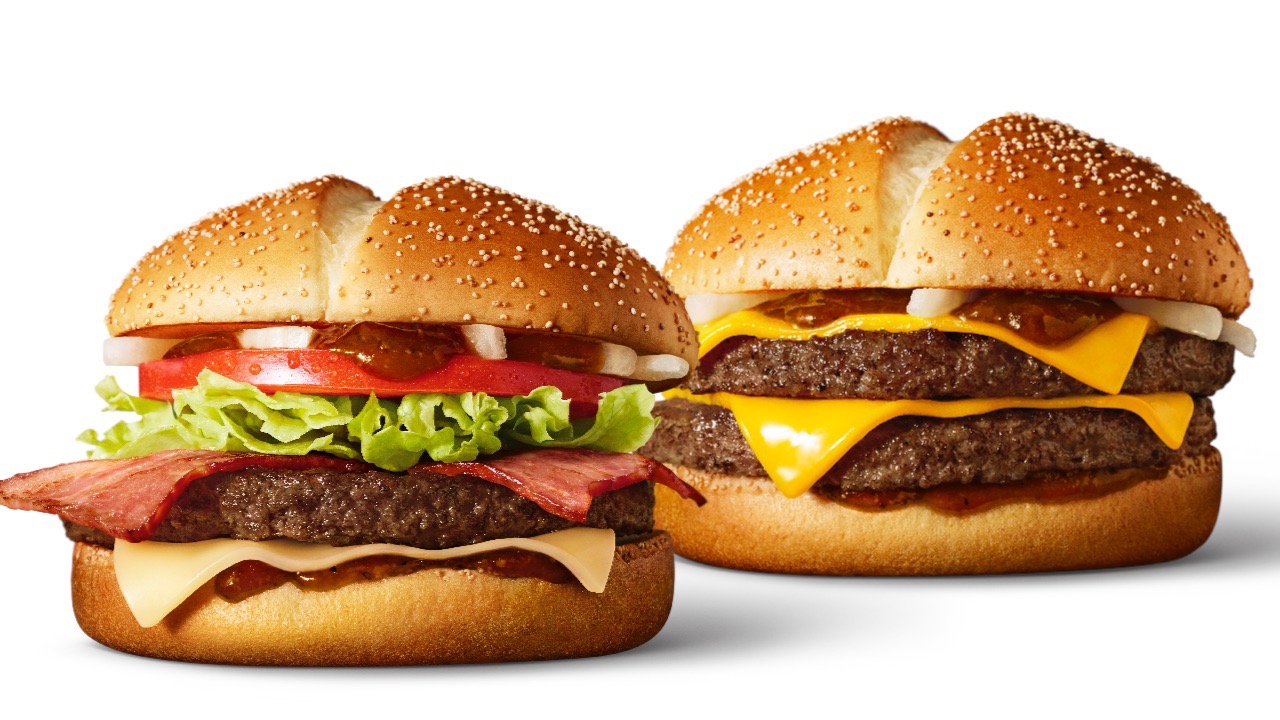 【マクドナルド】3年ぶりの肉厚新レギュラー「炙り醤油風 ダブル肉厚ビーフ」「炙り醤油風 ベーコントマト肉厚ビーフ」4月7日発売!!