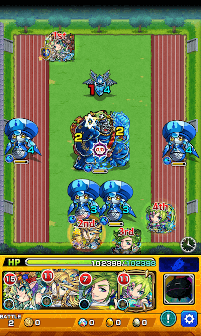 モンストパンダステージ2呪術廻戦コラボ