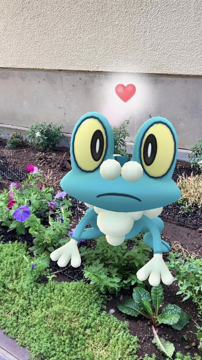 ポケモンgo 梅雨も楽しく乗り切ろう 雨が大好きなみずポケモンをar撮影して遊んでみた Game Apps