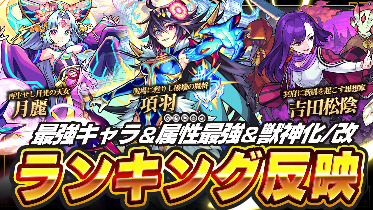 モンスト 最強 キャラ ランキング