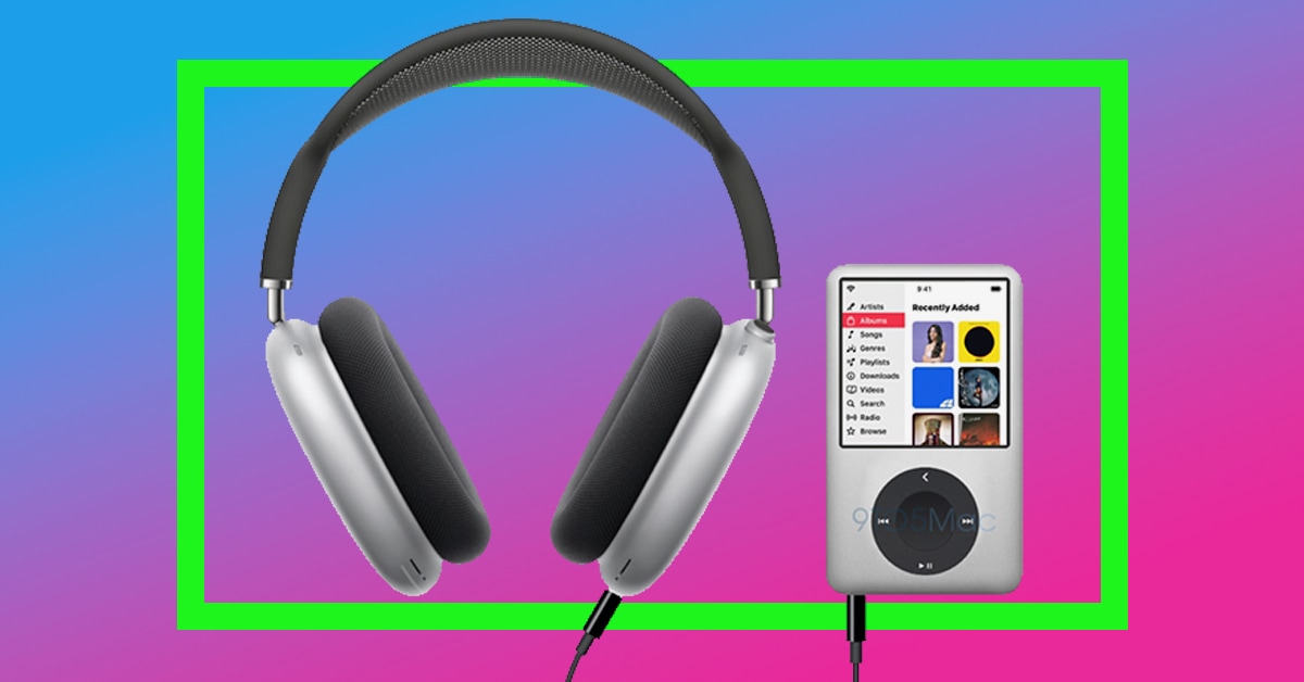『iPod』が復活、ロスレスオーディオに対応したら、というコンセプト画像がクール