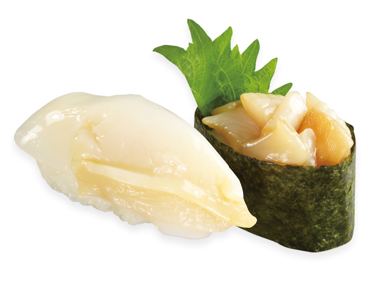 大粒つぶ貝二種盛り
