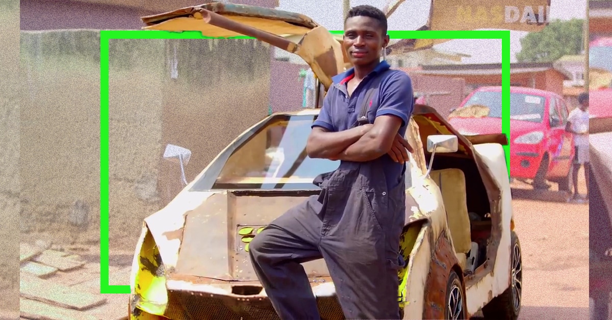ジャンクから車を作った18歳「アフリカのイーロン・マスク」。テスラを超える天才少年の夢とは？