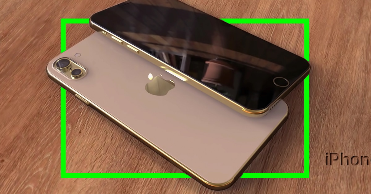 新型『iPhone SE 3』はデュアルカメラ＆5.3インチ液晶ディスプレイを搭載、というコンセプトの仮想CGが公開