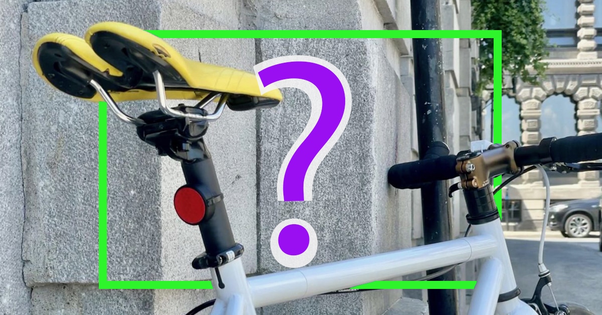 Appleの追跡タグを自転車にコッソリ隠す方法→あなたは見つけられる？