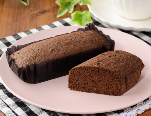 たんぱく質が摂れるチョコ蒸しケーキ