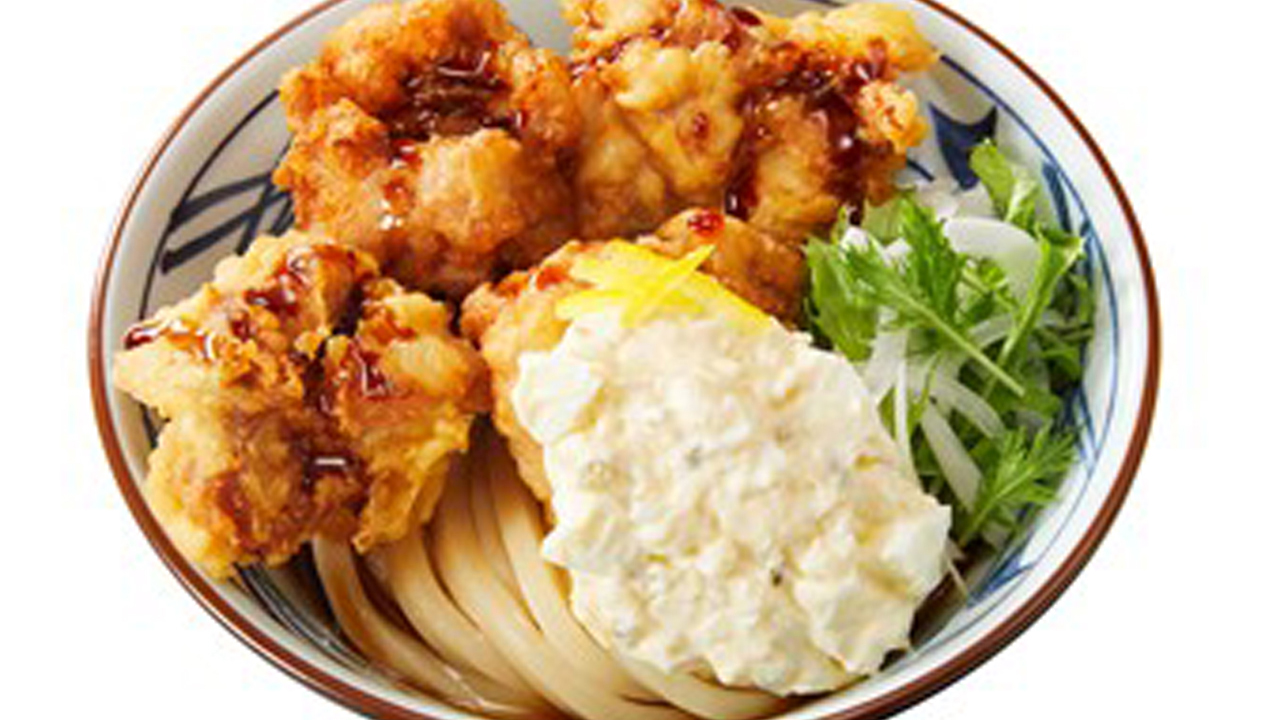 【丸亀製麺】うどん総選挙1位『タル鶏天ぶっかけうどん』が今年も登場! 8/31発売!