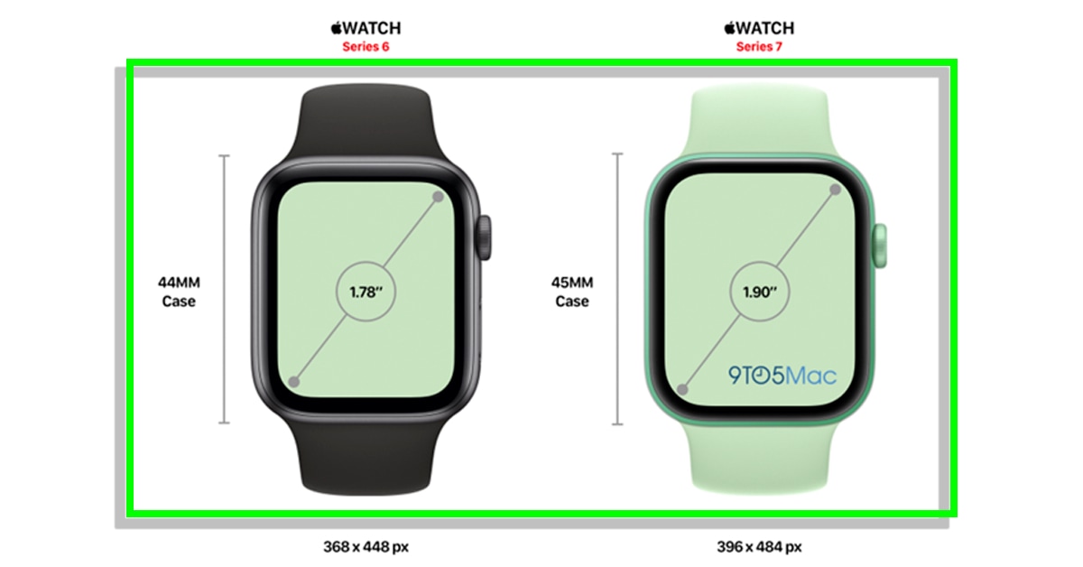 新型『Apple Watch』はデザイン大変化！大型1.9インチディスプレイや新しい文字盤を搭載した予測CGが公開