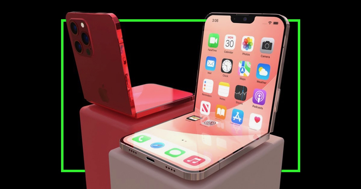 iPhone 13が折りたためたらこうなる！遠隔充電にも対応した近未来な予測CG
