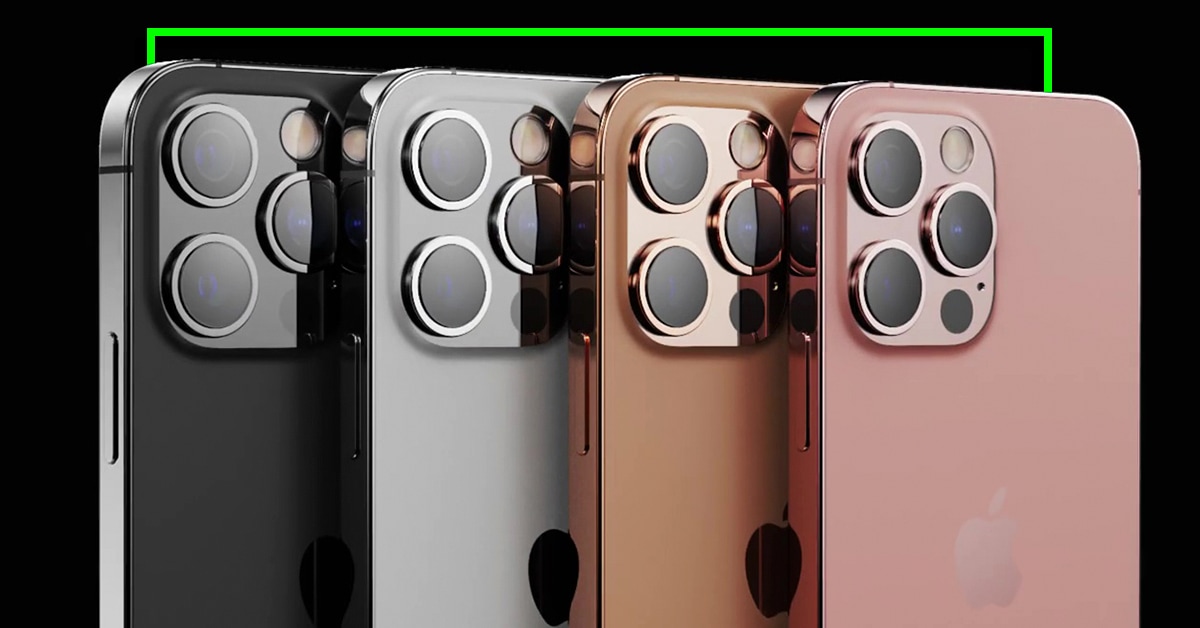 iPhone 13 Pro：指紋認証センサーを搭載したマットブラックやピンクの美しい予測CGが公開→この色めっちゃイイ！