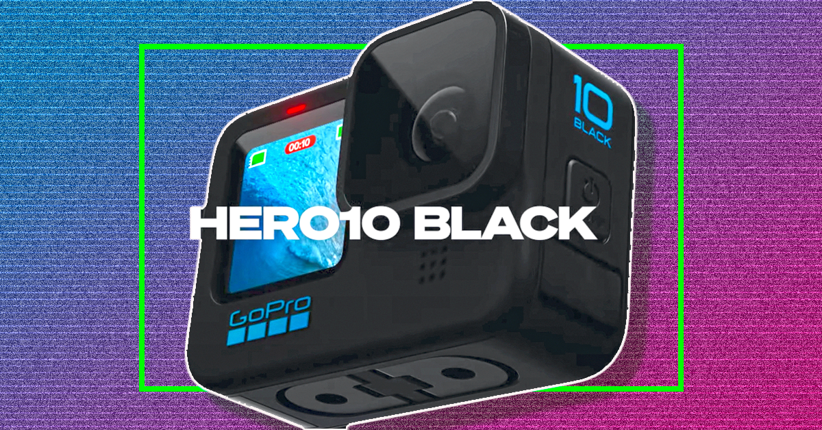 『GoPro HERO 10 Black』4K/120fps対応エグいほど強力に進化した手ぶれ補正機能搭載で7万円台！