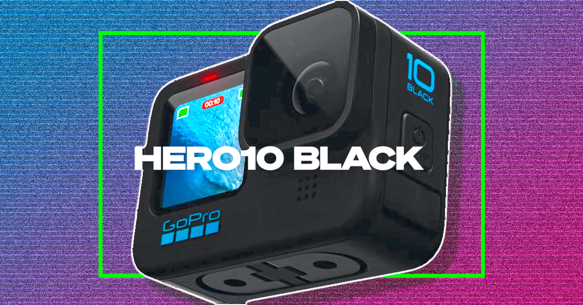 GoPro HERO 10 Black』4K/120fps対応エグいほど強力に進化した手ぶれ補正機能搭載で7万円台！ | AppBank