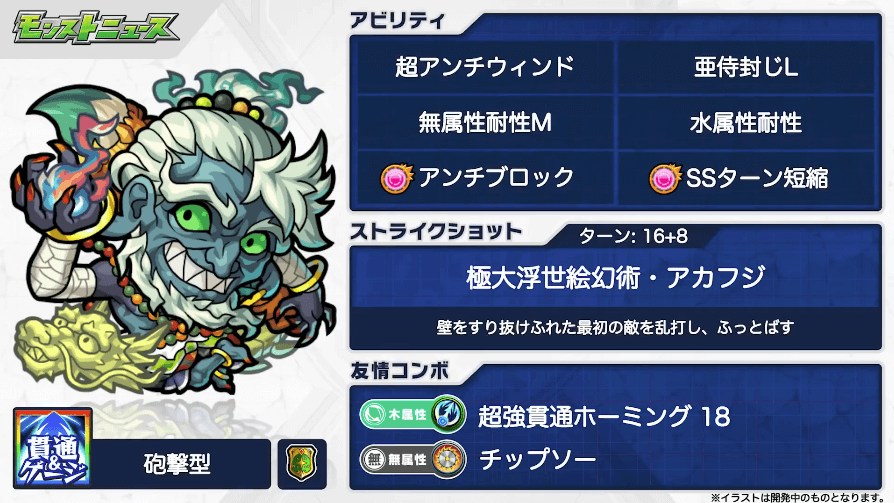 27葛飾北斎獣神化のステータス