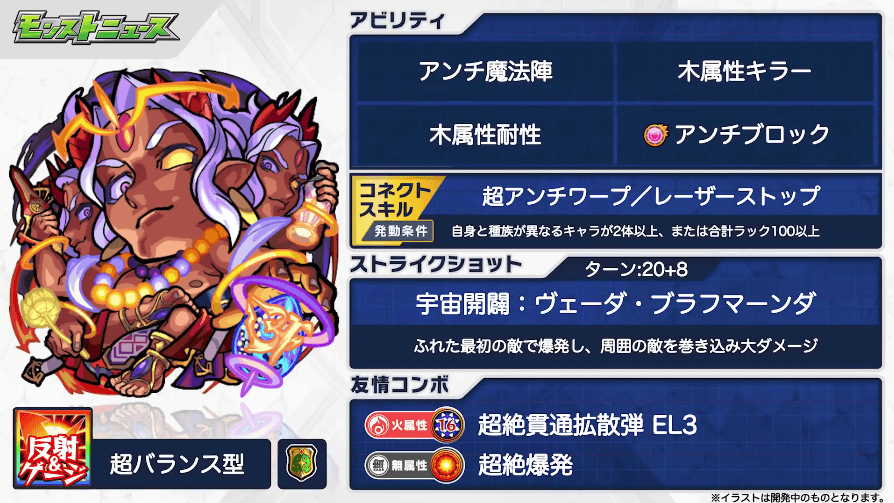32ブラフマー獣神化・改のステータス
