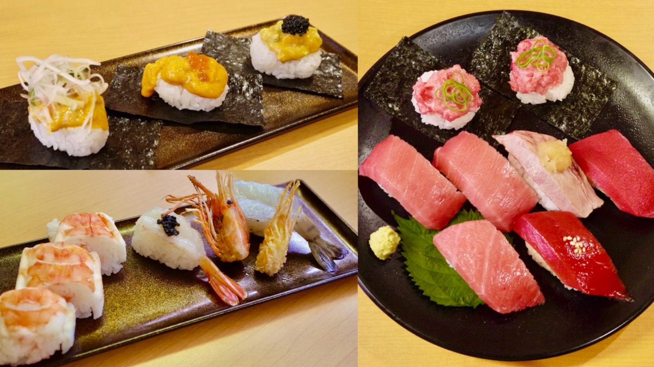 ウニにする? 海老にする? それとも、ま・ぐ・ろ? スシローの回転してない方の寿司でちょっと贅沢しちゃえ♪