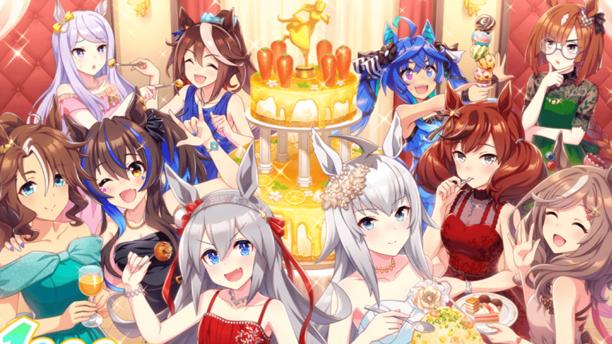 【ウマ娘】1日の継承レンタル増加! ジュエル3000個配布も。1000ダウンロード記念が実施