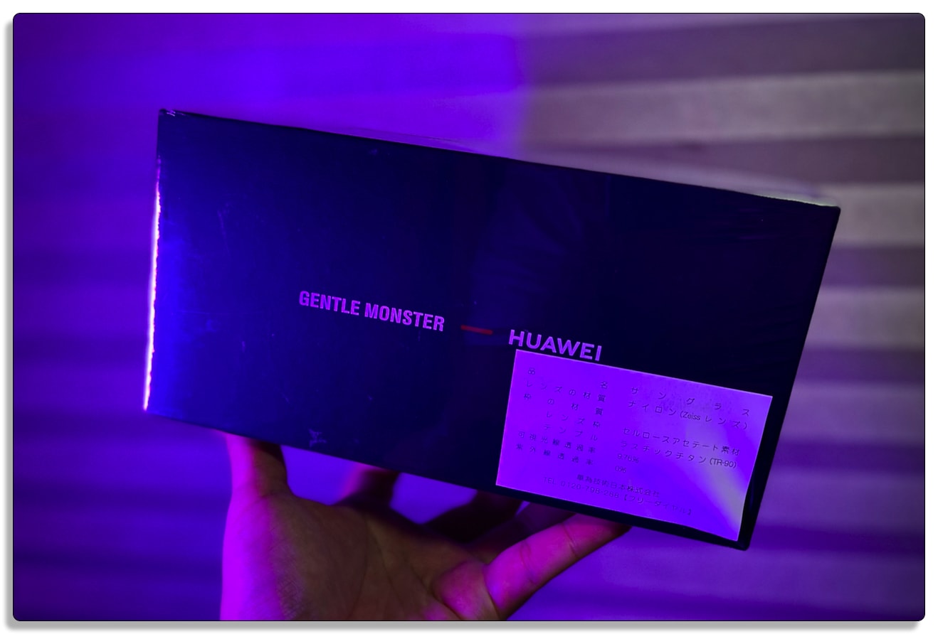 ファーウェイ、ジェントルモンスター、スマートグラス、音が出るサングラス