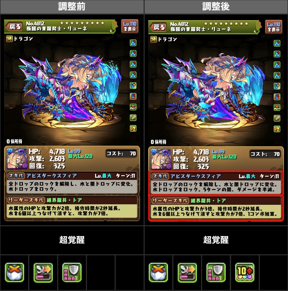 パズドラ 一部モンスターが 進化 強化 大人気キャラ達が破格の性能に変貌 Appbank