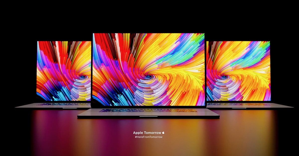 新型MacBook Proは極薄で史上最も滑らかな画面を搭載、MagSafe復活、ポート拡充という「大興奮の予測CG」