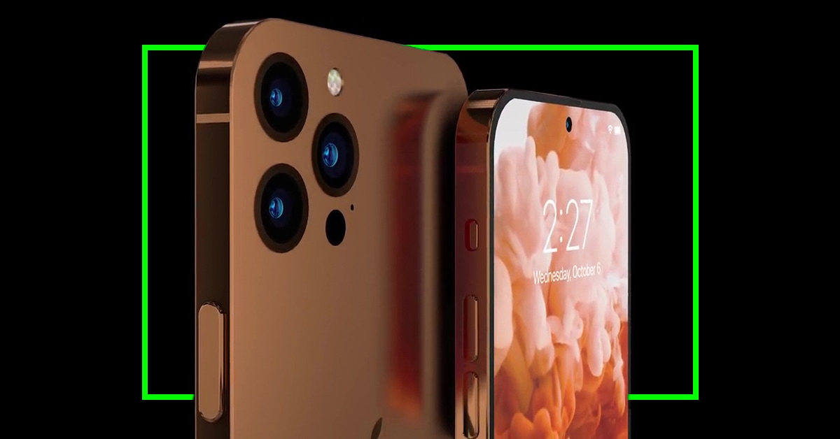 iPhone 14：ノッチ廃止＆指紋認証センサー搭載の「激的進化」を予測するCG→ついにLightningポートも……