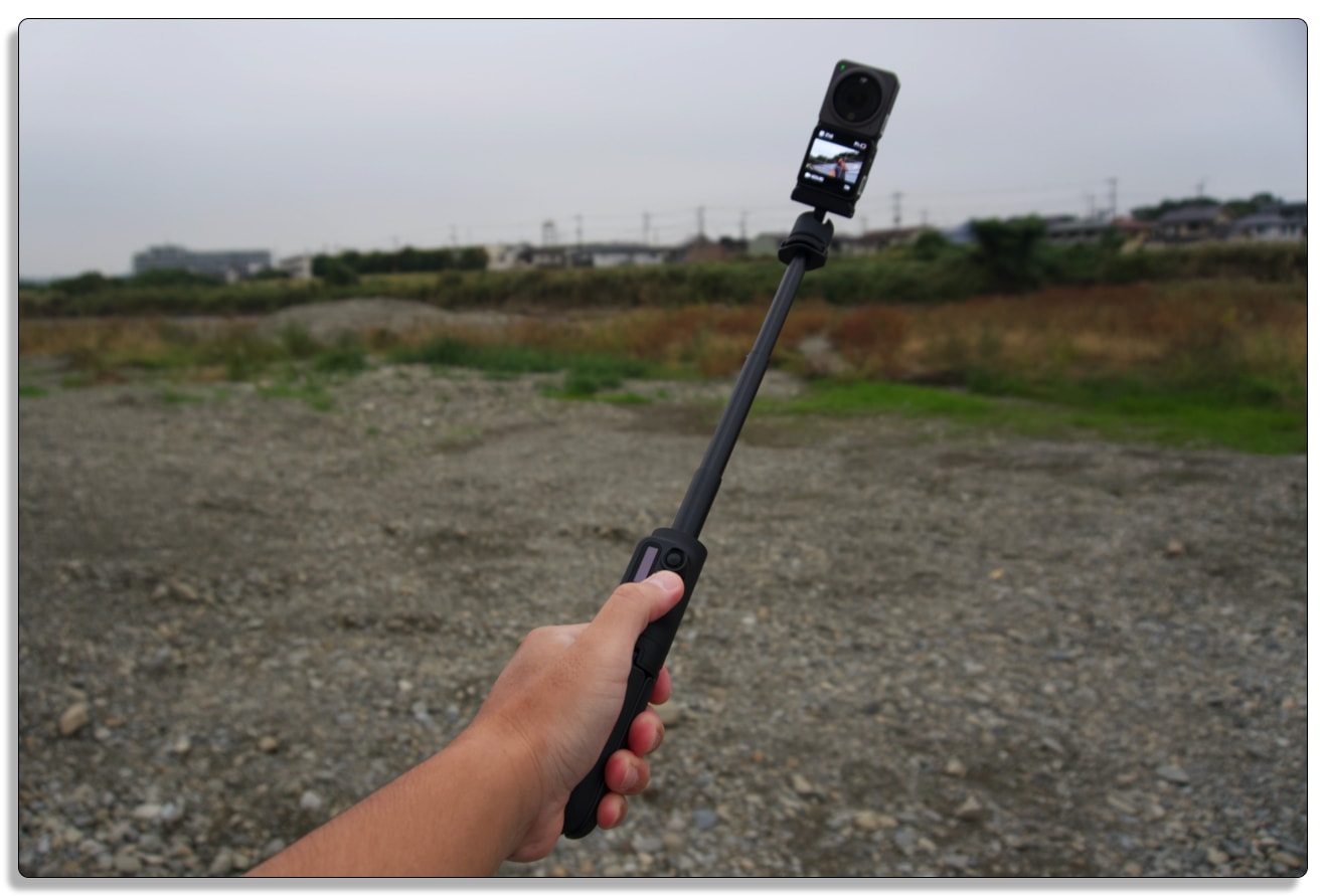 DJI Action 2, 屋外で使用