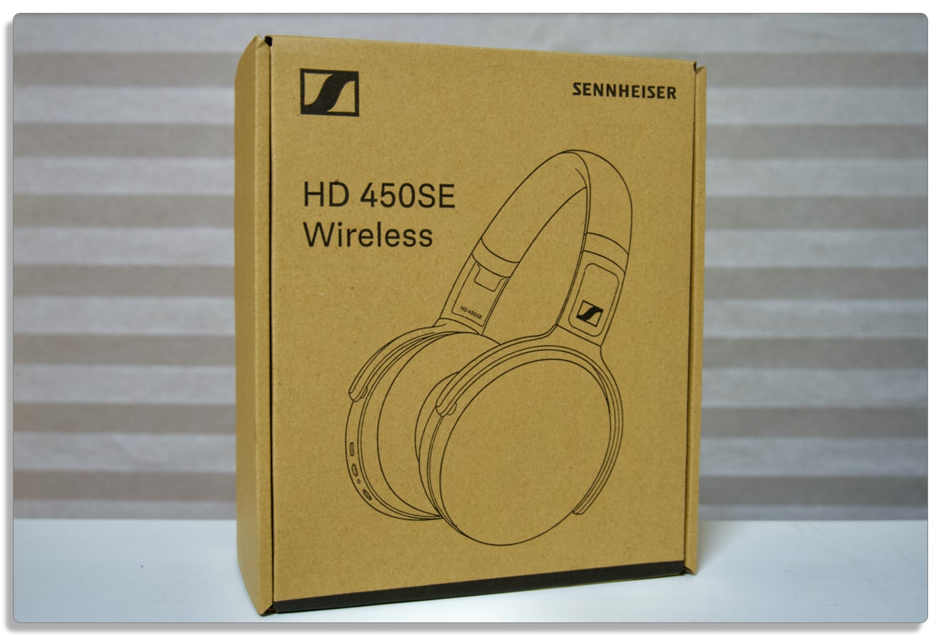 Sennheiser, ゼンハイザー, HD 450 SE, ノイズキャンセリング, ワイヤレス, Bluetooth, ヘッドホン, Amazon限定モデル, パッケージ