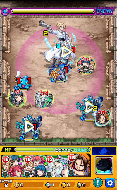 モンスト攻略 シャーマンファイト3回戦 マルコのギミックと適正キャラランキング 攻略ポイントも解説 シャーマンキングコラボ 3 Appbank