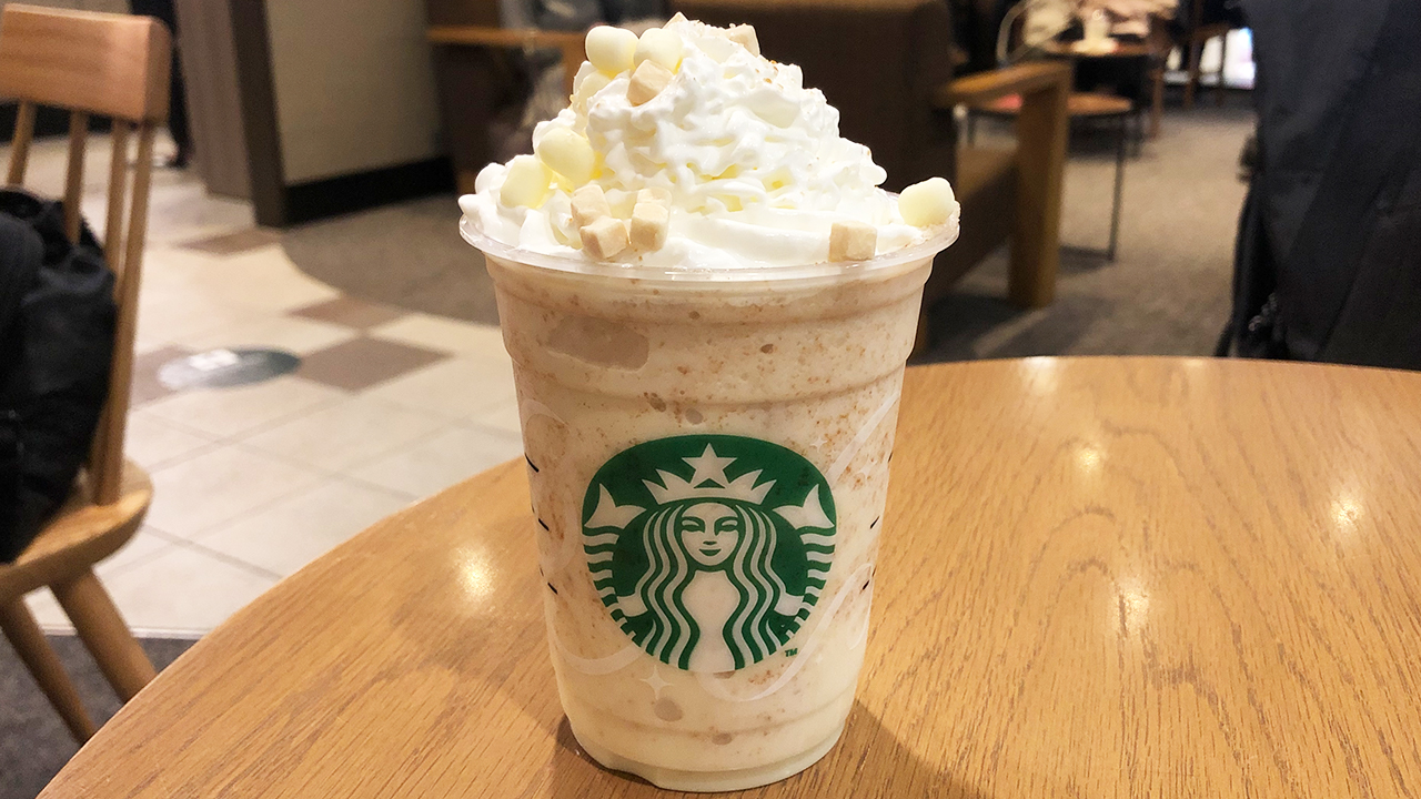 トーステッド ホワイト チョコレート フラペチーノ