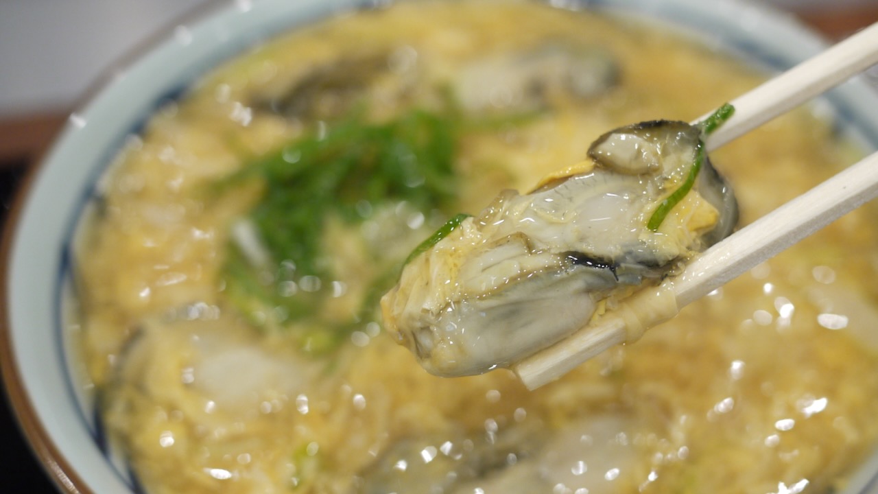 【丸亀製麺】新商品『牡蠣たまあんかけうどん』食べてみた! とろとろ“玉子あん”にぷりぷり浜ゆで牡蠣がゴロゴロ♪