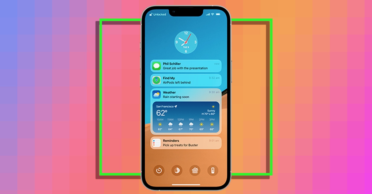 次世代iphoneの ロック画面を強化する 4つの機能コンセプト Appbank