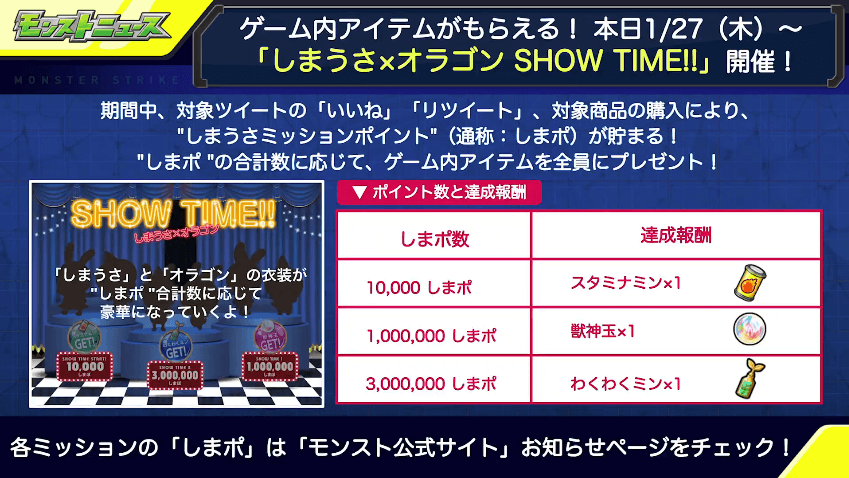 28ポイントを集めるとゲーム内アイテムがもらえる