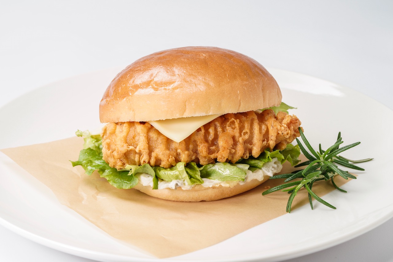 クリスピーチキン（プレーン）バーガー