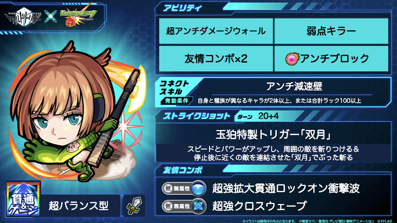 小南桐絵 獣神化改のステータス