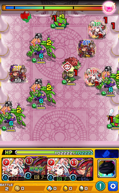 天界への挑戦 ザドキエル ステージ2