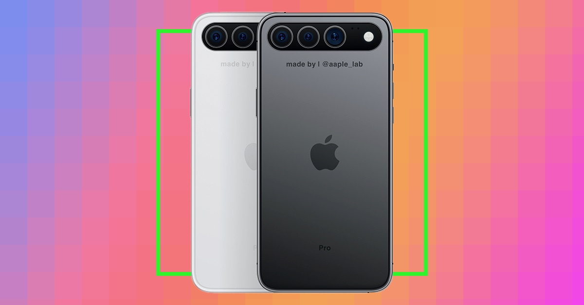 iPhone 14 Proのカメラは「横並びになる」説…まさかね！