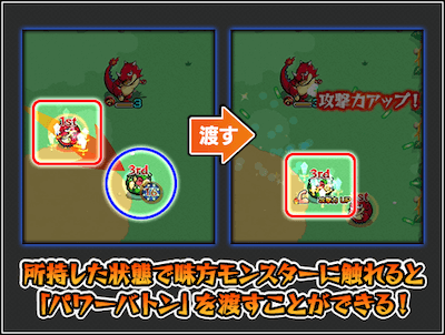 モンスト新ギミックパワーバトン