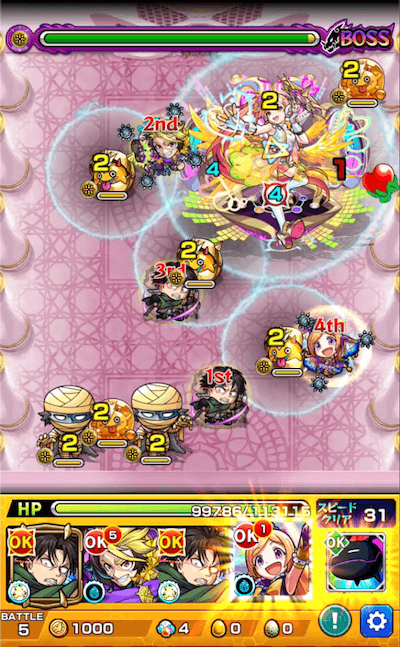 サンダルフォン ボス2