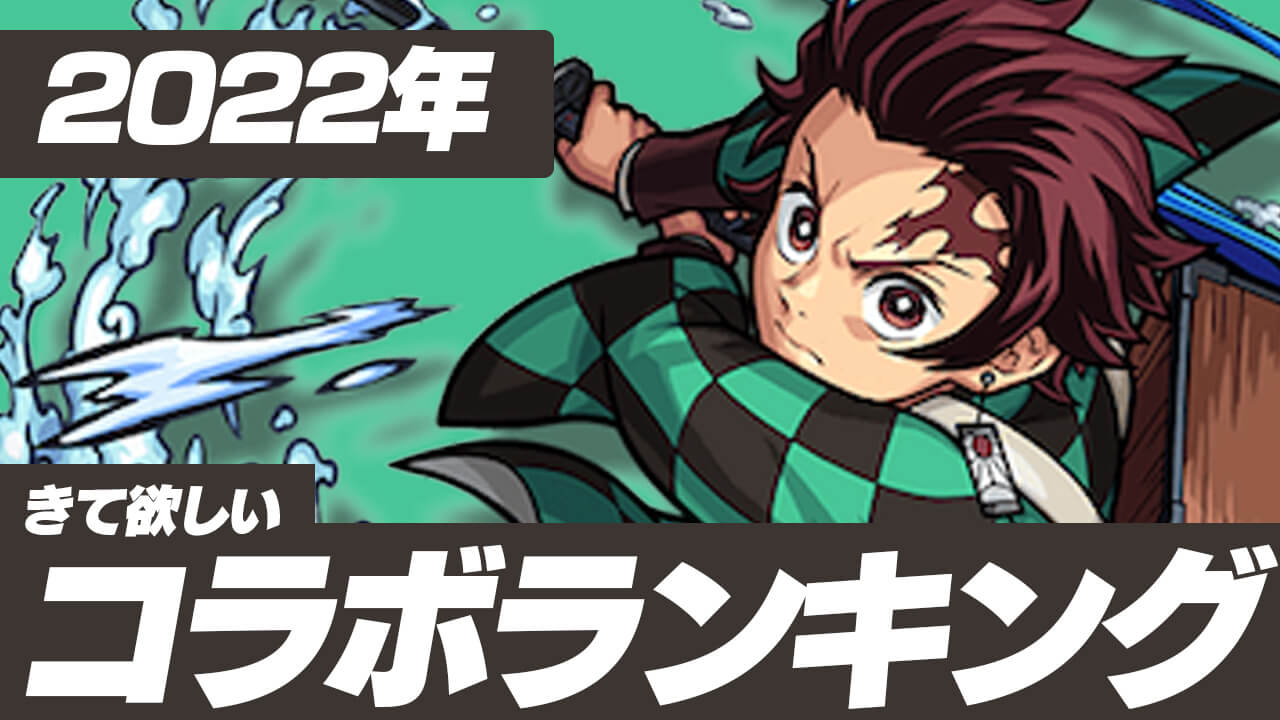 みんなの来て欲しいコラボランキング! 2年連続であの作品が1位に!!