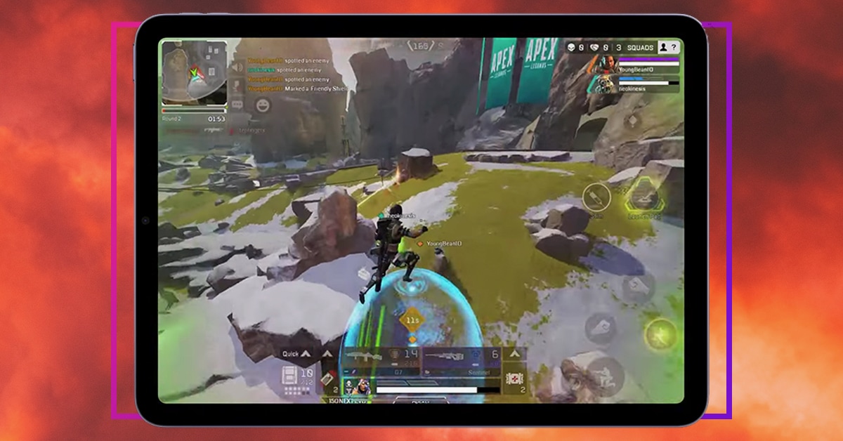 新型iPad Airの発表にモバイル版「Apex Legends」がコッソリ登場。これはもしや…？